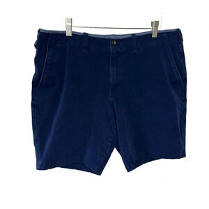 Express W33‎ slim fit blue flat front 8” inseam short